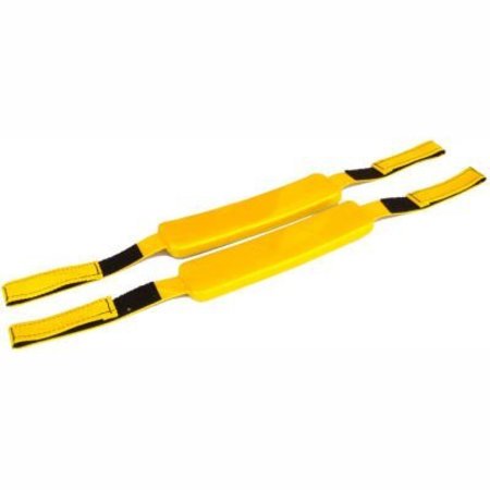 KEMP USA Kemp Replacement Straps (Pair), Yellow, 10-004-YEL 10-004-YEL